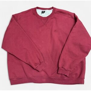 Vintage Starter Burgundy Crewneck Sweatshirt 3XL Classic Logo 90s Y2K Streetwear